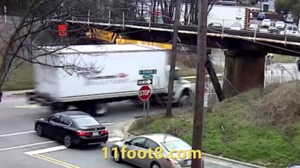 New Year and Another Crash at the 11foot8 Bridge
