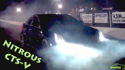 Nitrous Induced CTS-V Making [More] Test Passes