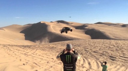 Offroad Truck Goes HUGE At Glamis!