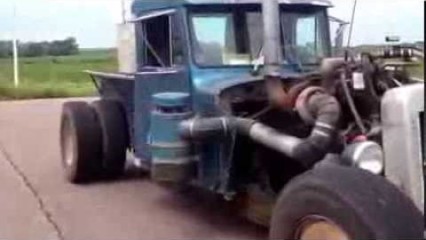 Old Semi-Truck TRANSFORMED Into a BADASS Rat Rod Pickup