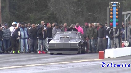 One BADDD G-body – Nasty Test Hit At The Track! ZERO TRACTION!