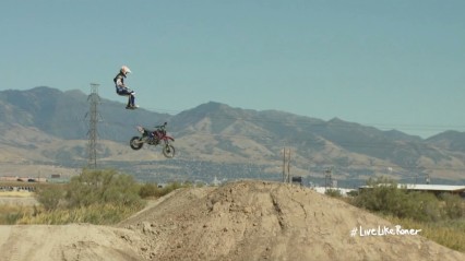 Pit Bike Jump Fail – Oh Sh*t Moments with Erik Roner