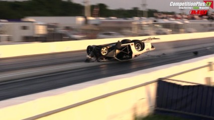 Pro Stock Yard Sale Roll Over!! INSANE CRASH!!