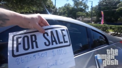 Putting “For Sale” Signs On Random Cars