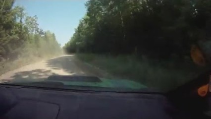 Rally Car’s Steering Wheel Disconnects – But They Keep Racing!