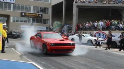 Richard Rawlings Takes Dodge “Hellcat” for a Ride | NHRA Denver