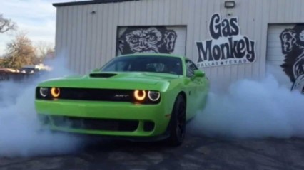 Richard Rawlings Test Drive of 2015 Dodge Challenger Hellcat – Gas Monkey Garage
