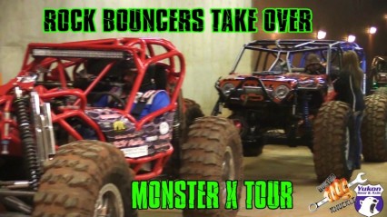 ROCK BOUNCERS TAKE OVER MONSTER X