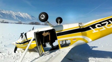 SCARY Utah Plane Crash Captured on Cell Phone by Passenger!