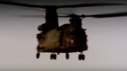 Chinook Pilot Takes a Headshot… Then Flies The Chopper Home