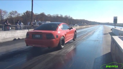 SINISTER Coyote Swapped Stang PUNISHES the Quarter Mile