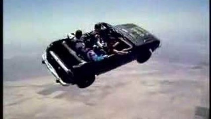 SKYDIVING IN A CAR – These Guys Have Some Big Ones!