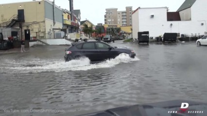 Subaru Impreza Waterplay // Utilizing Hurricane Joaquin at Taphouse