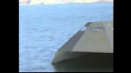 SUPER FAST U.S Navy Sea Shadow Called The STEALTH SHIP