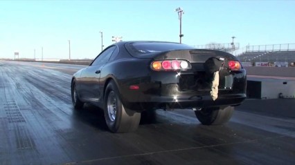 SW Nasty 6 Speed IRS Toyota Supra Launch – SEVEN SECOND SUPRA!