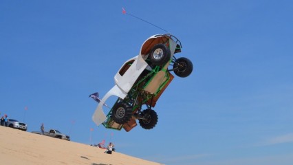 The Biggest Jump EVER At Silver Lake Sand Dunes