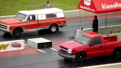The Farmtruck Puts A BEATING On A Chevy Truck