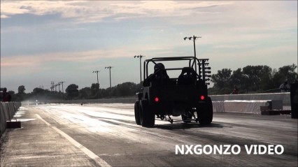 The LSX Willys goes NINES With a Full Cage!
