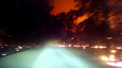 The Real Ring Of Fire In California! Driving Through The Mayhem!