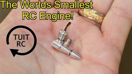 The Smallest RC Engine In The WORLD!