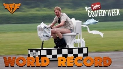 The Worlds Fastest Toilet!! This Thing Is NO JOKE