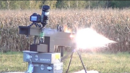 This CRAZY Homemade Electromagnetic Gun is Completely Insane!