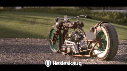 This Rusted Out Bike Called “Fleshwound” is Badass!