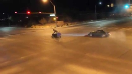 Tokyo Drift In REAL LIFE – Illegal Street Drifters Take Over Intersection!