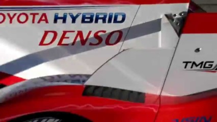 Toyota Hybrid TS 030, Electric mode to V8 mode!