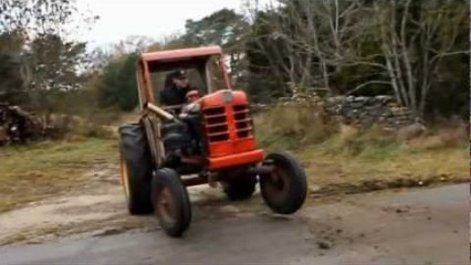 Tractor with a Boosted VOLVO Motor!