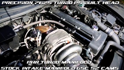 TRC Supra battles Twin Turbo Lamborghini – STREET RACING!