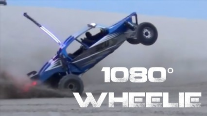 Twin Turbo LSX Sand Rail Does SICK 1080 Wheelie!