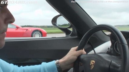 V12 Ferrari 599 and F12 vs EVERYTHING (Lamborghini, Ferrari, Koenigsegg)