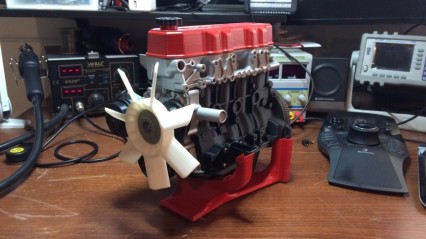 VERY COOL – 3D Printed Toyota 22RE Engine