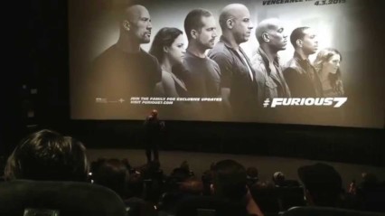 Vin Diesel Honors Paul Walker at “Furious 7” Screening