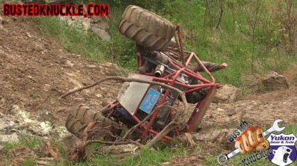 VIOLENT RAIL BUGGY CRASH