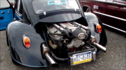 Volkswagen Beetle With A WILD V8 Swap! Full On Street Car