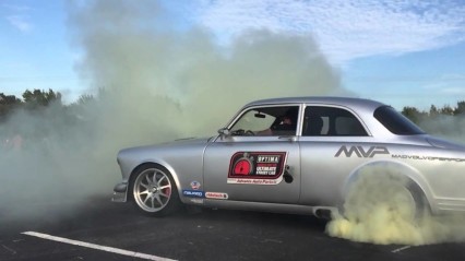 Volvo X Roasting some 315’s at Gas Monkey Live