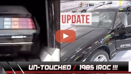 Where Is It Now? Brand New 1985 IROC Z28 Discovered In Truck Trailer