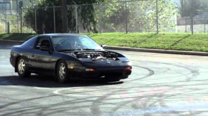 Who Needs Rods? 240SX Rips the Engine Apart Drifting… Keeps Drifting!