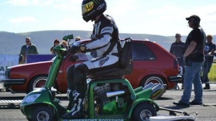 World Speed Record attempt by a Mobility Scooter!