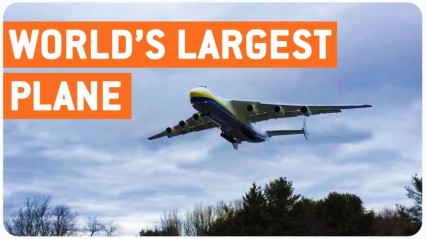 World’s LARGEST Plane Comes In For Landing!!