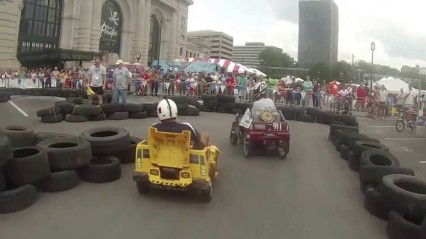 YES Power Wheels Racing Is Real And It Is AWESOME