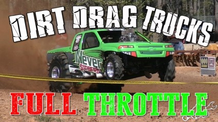 DIRT DRAG RACING TRUCKS FULL THROTTLE