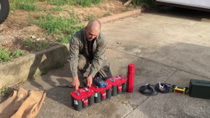 DIY Car Battery Powered Welding Kit