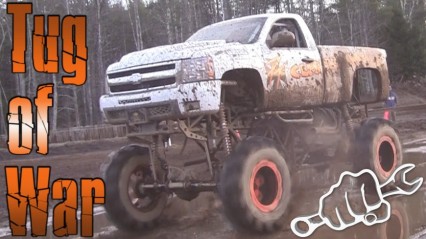 MUD TRUCK TUG OF WAR – 4×4 Proving Grounds