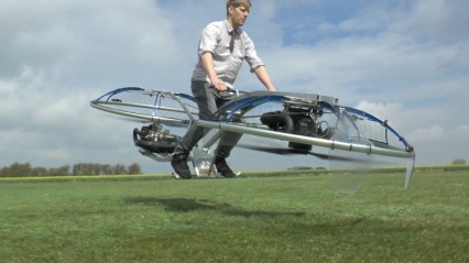 Colin Furze  Just Made A Homemade Hoverbike – AWESOME!