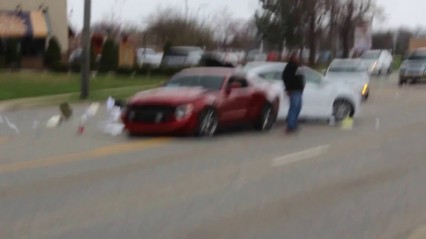 This is Why You ALWAYS Film When a Mustang Leaves a Car Show…