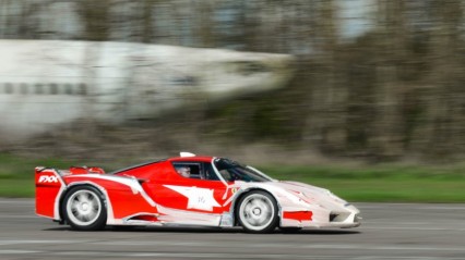 Worlds only Road Legal Ferrari FXX – Startup, Revs and 190mph Onboard Ride!!