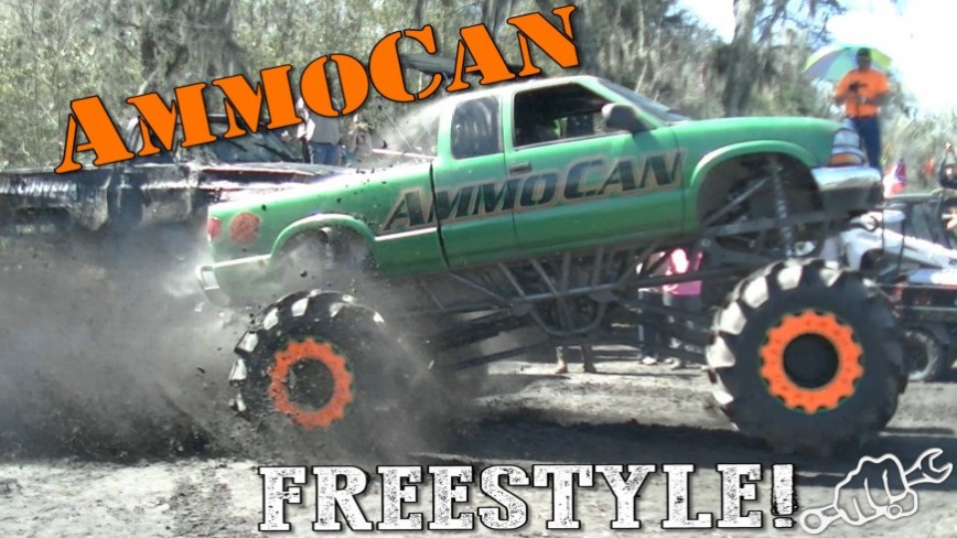 AMMO CAN MEGA TRUCK WINS FREESTYLE!